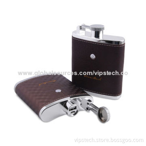 11,000mAh Power Station for iPhone/iPad, Mobiles and Tablet PCs, Flagon ShapedNew